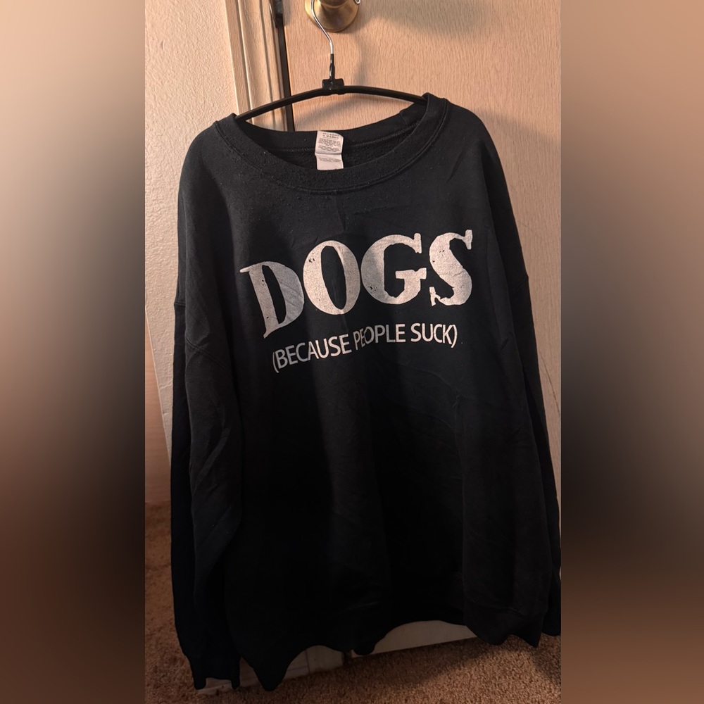 Black Dog Lover Sweatshirt